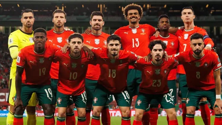 Entraînement Portugal Roberto Martinez sans Cristiano Ronaldo